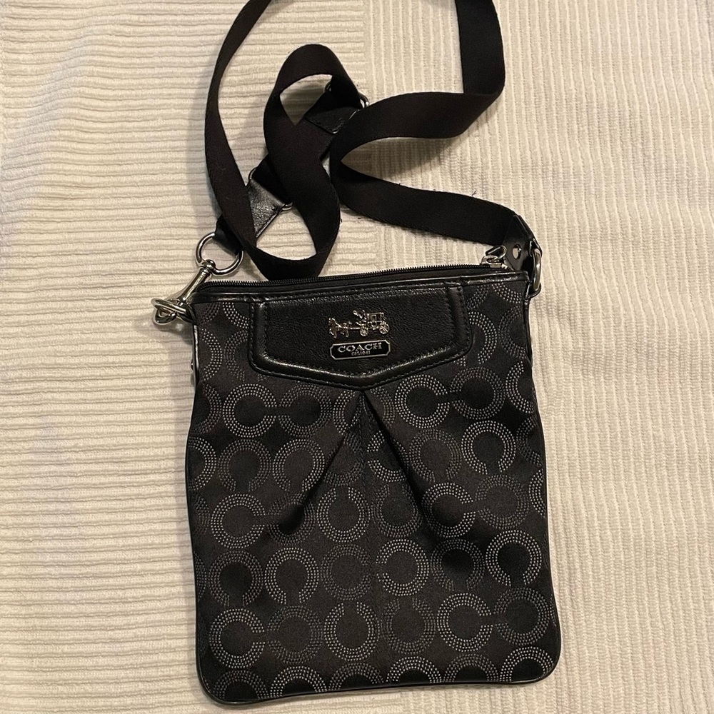 Coach shoulder crossover bag